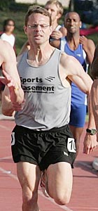 Jim Sorensen competing at Occidental in May 2007